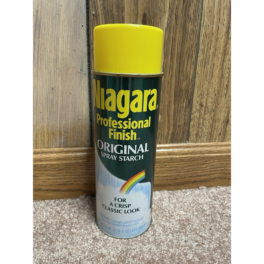 1996 Niagara Professional Finish‎ Heavy Spray Starch Crisp Vtg 22 oz New